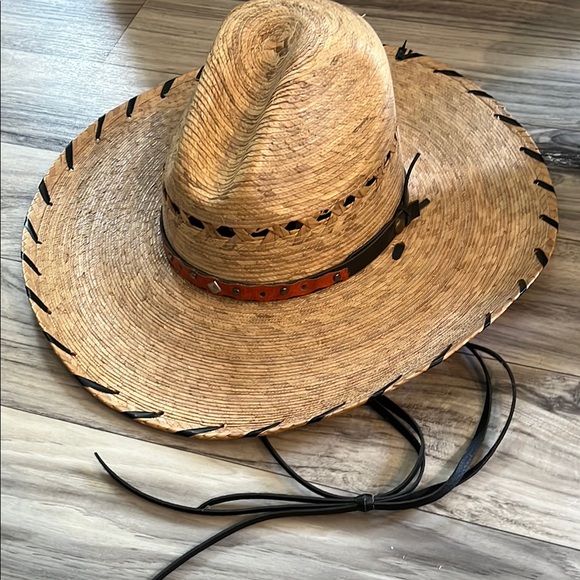 Other - Genuine Palm Leaf Ranchero Hat
